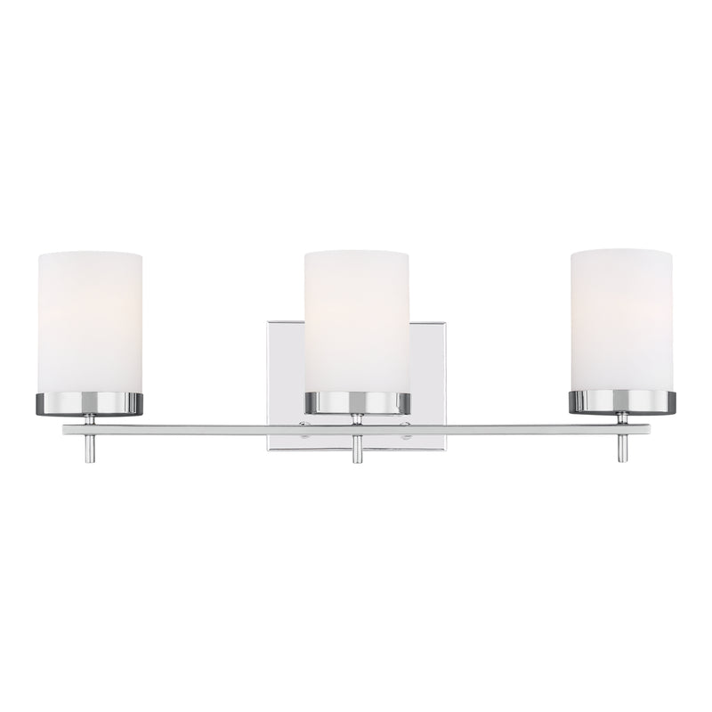 Visual Comfort Studio 4490303-05 Zire Three Light Wall / Bath, Chrome Alternate Image.jpg