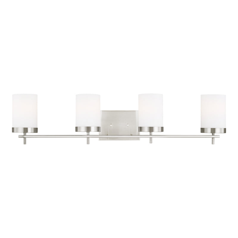 Visual Comfort Studio 4490304EN3-962 Zire Four Light Wall / Bath, Brushed Nickel Alternate Image.jpg