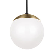 Visual Comfort Studio 6018-848 Leo - Hanging Globe One Light Pendant, Satin Brass Alternate Image.jpg