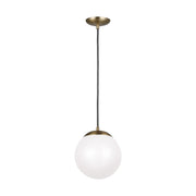 Visual Comfort Studio 602093S-848 Leo - Hanging Globe LED Pendant, Satin Brass Main Image.jpg