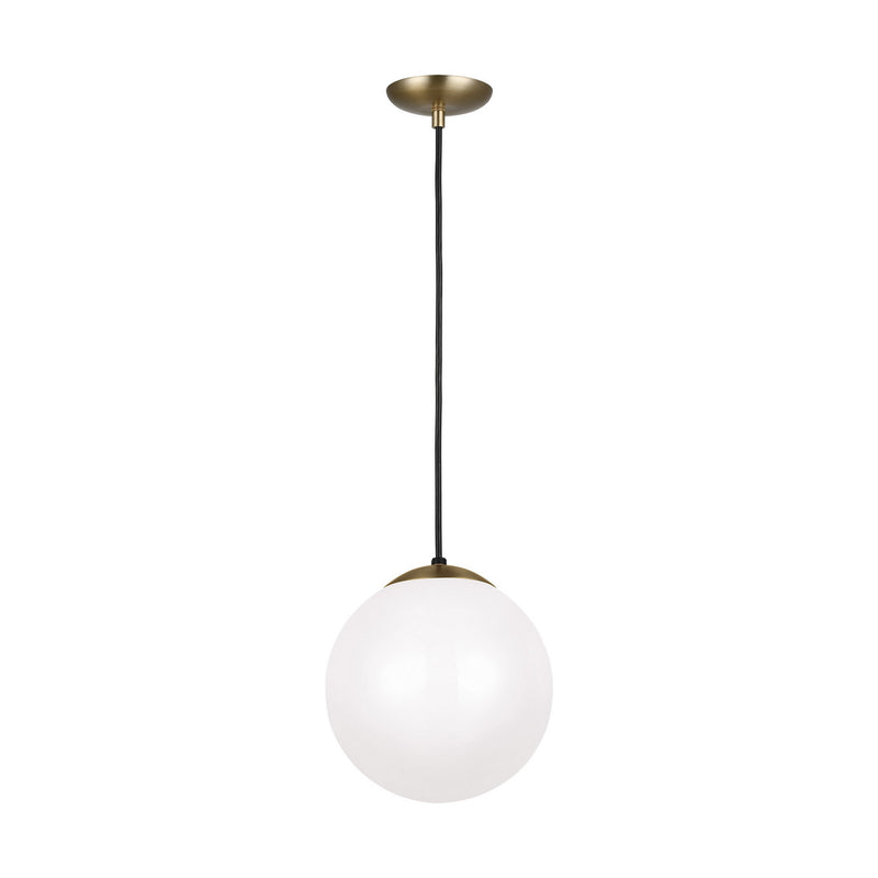Visual Comfort Studio 6020EN3-848 Leo - Hanging Globe One Light Pendant, Satin Brass Main Image.jpg