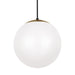 Visual Comfort Studio 6022-848 Leo - Hanging Globe One Light Pendant, Satin Brass Alternate Image.jpg