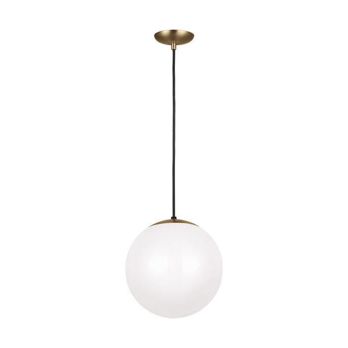 Visual Comfort Studio 6022-848 Leo - Hanging Globe One Light Pendant, Satin Brass Main Image.jpg