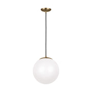 Visual Comfort Studio 602293S-848 Leo - Hanging Globe LED Pendant, Satin Brass Main Image.jpg