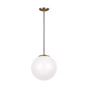 Visual Comfort Studio 602493S-848 Leo - Hanging Globe LED Pendant, Satin Brass Main Image.jpg