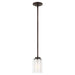 Generation Lighting 6137301EN3-710 Elmwood Park One Light Mini-Pendant, Bronze Main Image.jpg