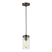 Visual Comfort Studio 6190301-778 Zire One Light Mini-Pendant, Brushed Oil Rubbed Bronze Main Image.jpg