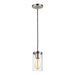 Visual Comfort Studio 6190301-962 Zire One Light Mini-Pendant, Brushed Nickel Main Image.jpg