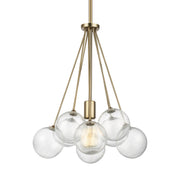 Visual Comfort Studio 6514301-848 Bronzeville One Light Pendant, Satin Brass Alternate Image.jpg