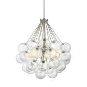 Visual Comfort Studio 6514303-962 Bronzeville Three Light Pendant, Brushed Nickel Alternate Image.jpg