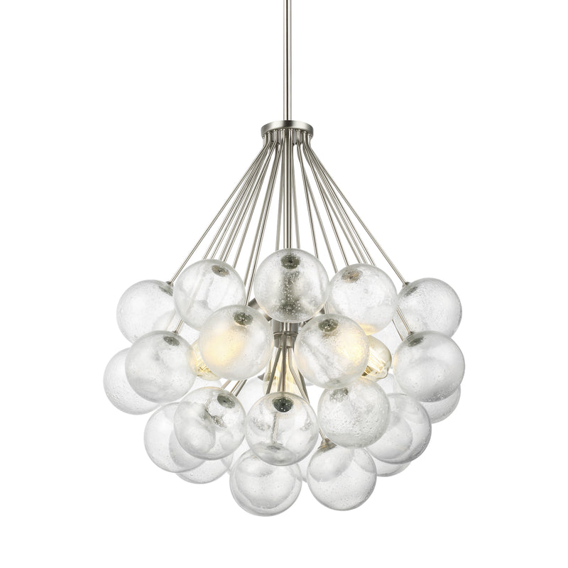Visual Comfort Studio 6514303-962 Bronzeville Three Light Pendant, Brushed Nickel Alternate Image.jpg