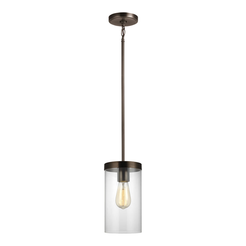 Visual Comfort Studio 6590301-778 Zire One Light Pendant, Brushed Oil Rubbed Bronze Main Image.jpg