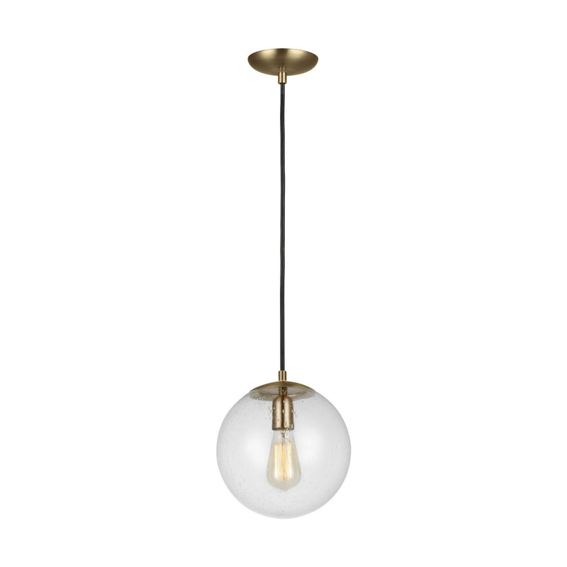 Visual Comfort Studio 6601801-848 Leo - Hanging Globe One Light Pendant, Satin Brass Main Image.jpg