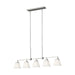 Generation Lighting 6613705EN3-962 Ellis Harper Five Light Island Pendant, Brushed Nickel Main Image.jpg