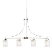 Generation Lighting 6637304-962 Elmwood Park Four Light Island Pendant, Brushed Nickel Alternate Image 3.jpg