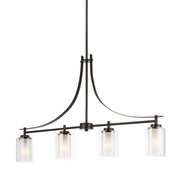 Generation Lighting 6637304EN3-710 Elmwood Park Four Light Island Pendant, Bronze Alternate Image 2.jpg