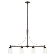 Generation Lighting 6637304EN3-710 Elmwood Park Four Light Island Pendant, Bronze Main Image.jpg