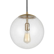 Visual Comfort Studio 6701801-848 Leo - Hanging Globe One Light Pendant, Satin Brass Alternate Image.jpg