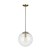 Visual Comfort Studio 6801801-848 Leo - Hanging Globe One Light Pendant, Satin Brass Main Image.jpg