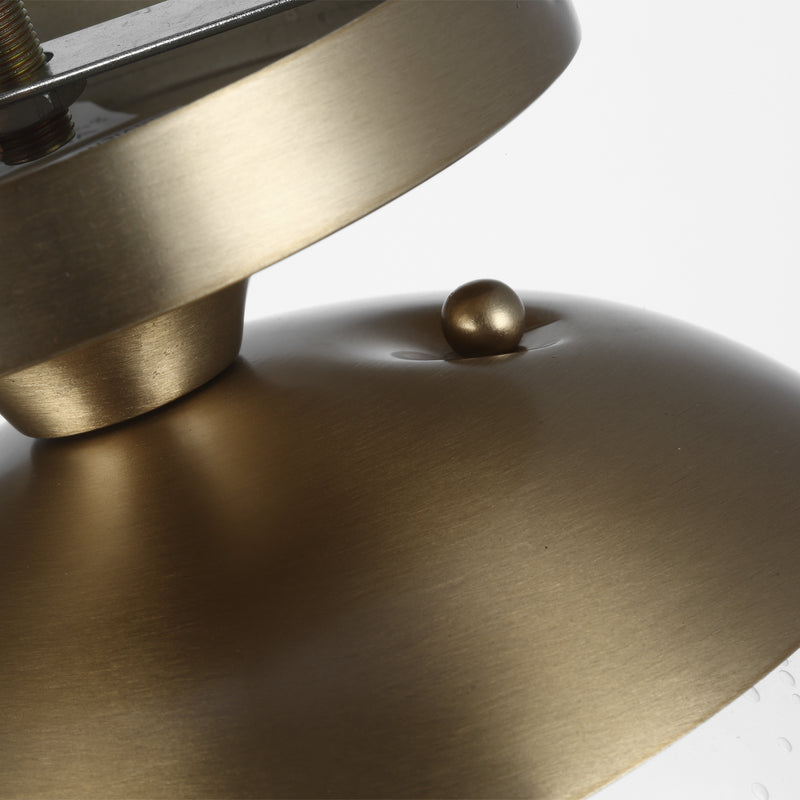 Visual Comfort Studio 7501801-848 Leo - Hanging Globe One Light Wall / Ceiling Semi-Flush Mount, Satin Brass Alternate Image 2.jpg