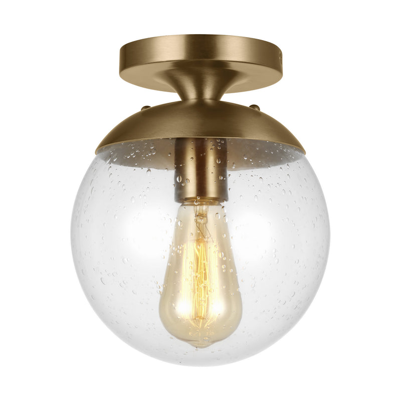 Visual Comfort Studio 7501801-848 Leo - Hanging Globe One Light Wall / Ceiling Semi-Flush Mount, Satin Brass Main Image.jpg