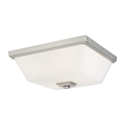 Generation Lighting 7513702-962 Ellis Harper Two Light Flush Mount, Brushed Nickel Main Image.jpg