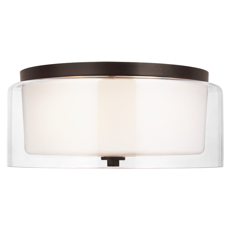 Generation Lighting 7537302EN3-710 Elmwood Park Two Light Flush Mount, Bronze Main Image.jpg