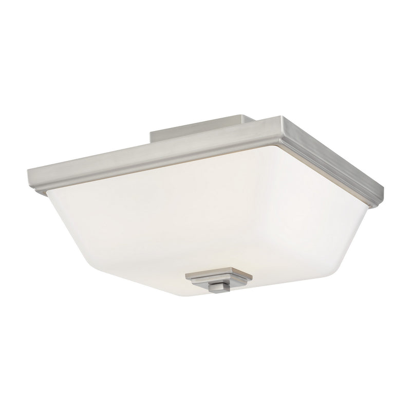 Generation Lighting 7713702EN3-962 Ellis Harper Two Light Semi-Flush Mount, Brushed Nickel Main Image.jpg
