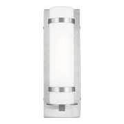 Generation Lighting 8518301EN3-04 Alban One Light Outdoor Wall Lantern, Satin Aluminum Alternate Image.jpg