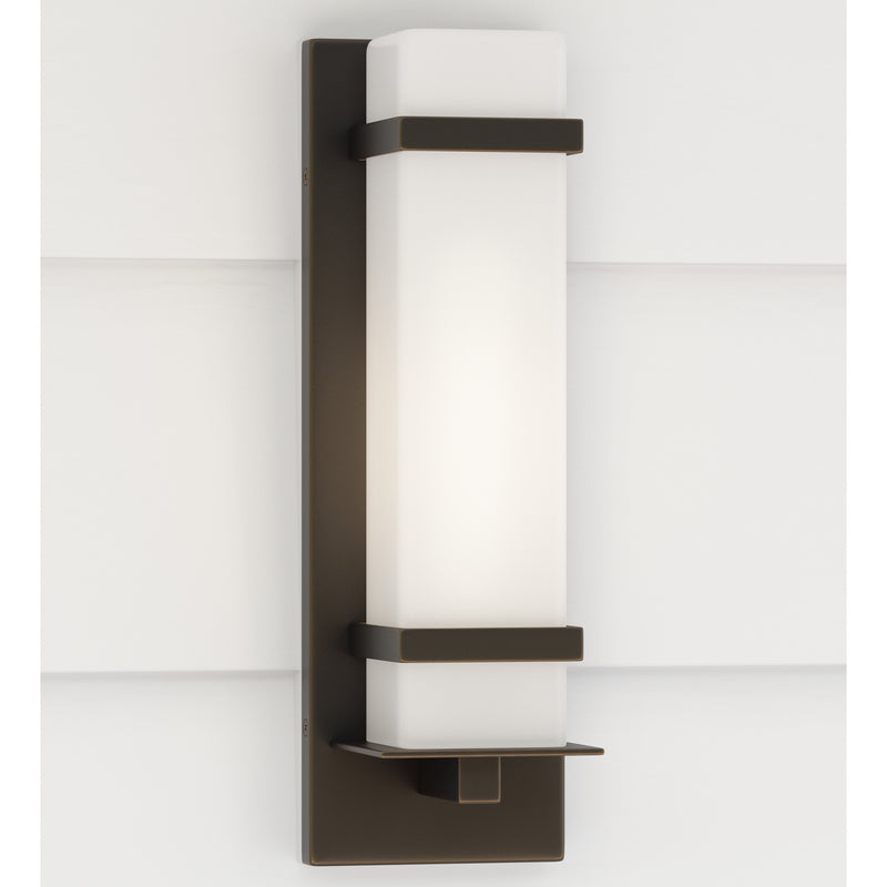 Generation Lighting 8520701-71 Alban One Light Outdoor Wall Lantern, Antique Bronze Alternate Image 3.jpg
