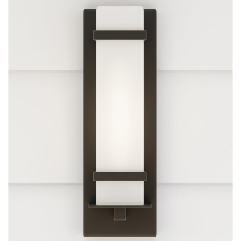 Generation Lighting 8520701-71 Alban One Light Outdoor Wall Lantern, Antique Bronze Alternate Image 4.jpg