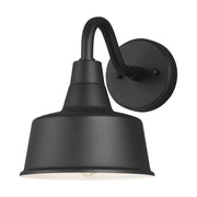 Visual Comfort Studio 8537401-12 Barn Light One Light Outdoor Wall Lantern, Black Main Image.jpg
