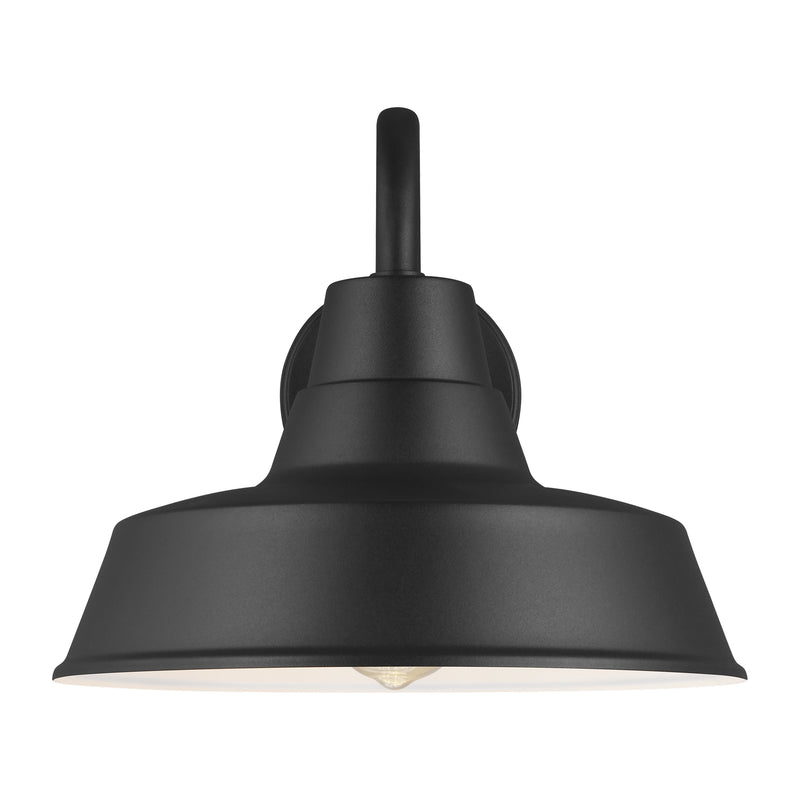 Visual Comfort Studio 8637401-12 Barn Light One Light Outdoor Wall Lantern, Black Alternate Image.jpg