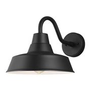 Visual Comfort Studio 8637401EN3-12 Barn Light One Light Outdoor Wall Lantern, Black Main Image.jpg
