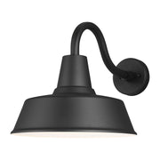 Visual Comfort Studio 8737401-12 Barn Light One Light Outdoor Wall Lantern, Black Main Image.jpg