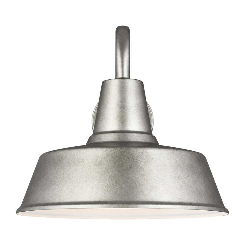 Visual Comfort Studio 8737401EN3-57 Barn Light One Light Outdoor Wall Lantern, Weathered Pewter Alternate Image.jpg