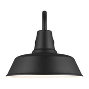 Visual Comfort Studio 8837401-12 Barn Light One Light Outdoor Wall Lantern, Black Alternate Image.jpg