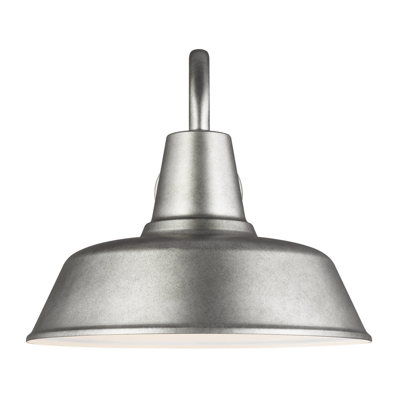 Visual Comfort Studio 8837401-57 Barn Light One Light Outdoor Wall Lantern, Weathered Pewter Alternate Image.jpg