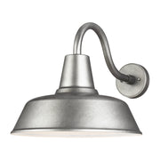 Visual Comfort Studio 8837401-57 Barn Light One Light Outdoor Wall Lantern, Weathered Pewter Main Image.jpg
