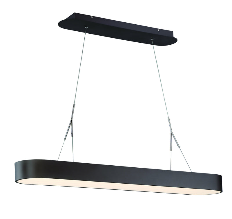 George Kovacs P1170-617-L Step Up LED Pendant, Bronze Main Image.jpg