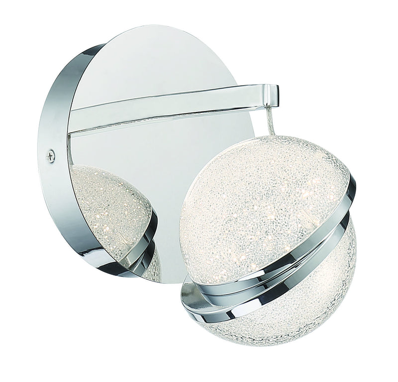 George Kovacs P1431-077-L Silver Slice LED Bath, Chrome Main Image.jpg