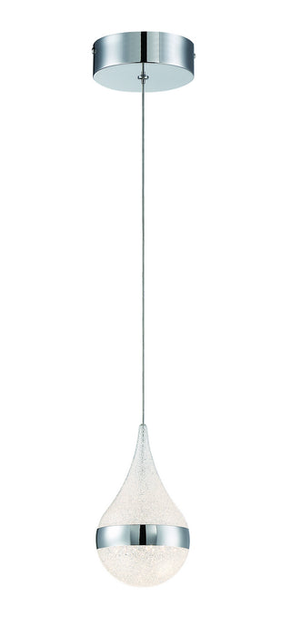 George Kovacs P1453-077-L Moonshot LED Mini Pendant, Chrome Main Image.jpg