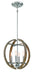 Minka-Lavery 4012-280 Country Estates Four Light Pendant, Sun Faded Wood w/ Brushed Nickel Main Image.jpg