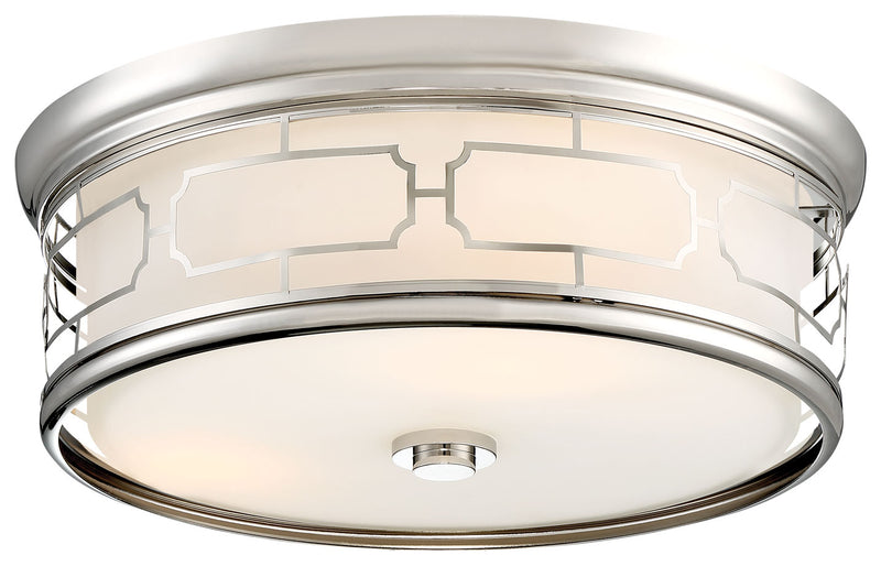 Minka-Lavery 826-613-L LED Flush Mount, Polished Nickel Main Image.jpg