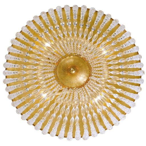 Crystorama 605-GA Rylee Four Light Flush Mount Antique Gold Alternate Image.jpg