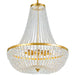 Crystorama 609-GA Rylee Eight Light Chandelier Antique Gold Main Image.jpg
