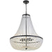 Crystorama 609-MK Rylee Eight Light Chandelier Matte Black Alternate Image.jpg