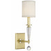 Crystorama 8101-AG Paxton One Light Wall Sconce Aged Brass Main Image.jpg