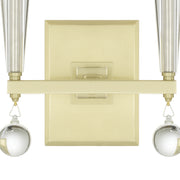 Crystorama 8102-AG Paxton Two Light Wall Sconce Aged Brass Alternate Image 2.jpg