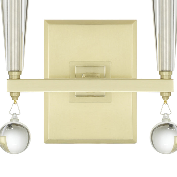 Crystorama 8102-AG Paxton Two Light Wall Sconce Aged Brass Alternate Image 2.jpg